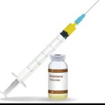 immunization-diphtheria-vaccine-syringe-with-yellow-vaccine-vial-of-medicine-isolated-on-a-white-background-vector-illustration-RNCK97